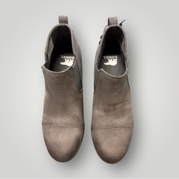 SOREL Evie Bootie Pull-On Ankle Boots for Ladies Sz 6 - Picture 2 of 8